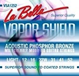 La Bella Vapor Shield pour guitare acoustique Bronze phosphoreux Light