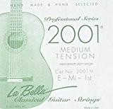Labella L2001MT Concert Série Jeu de Cordes pour Guitare Medium Tension