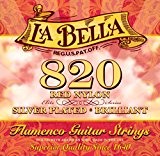 Labella L820 Flamenco Jeu de Cordes en nylon pour Guitare Medium Tension