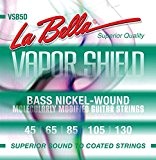 Labella VSB5D Vapor Shield Jeu de cordes pour Basse électrique Violet