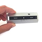 LAYEN audiotwin tx-rx - Bluetooth 4.1 émetteur et récepteur numérique avec multi-pair (connecter 2 appareils), aptx-ll (faible latence pour transmission), (Paire) et facile NFC ...