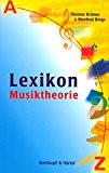 Lexikon Musiktheorie Livre Sur la Musique
