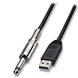 Lindy Câble audio: USB vers Jack 6,3mm