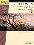 Ludwig Van Beethoven: Piano Sonata No.17 In D Minor Op.31 No.2 "Tempest" (Schirmer Performance Edition) - Partitions, CD