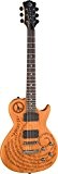 Luna Guitars APL PCE Apollo Guitare électro-acoustique Motif symbole de la paix