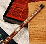 Master amère chinoise en bambou Dizi flûte de bambou Instrument avec accessoires
