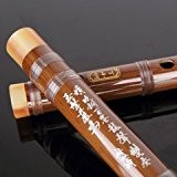 Master en bambou Bitter flûte chinoise en bambou chinois Dizi Instrument avec accessoires