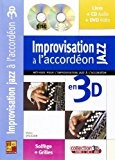 Maugain Improvisation Jazz A L'Accordeon En 3D Acdn Bk/Cd/Dvd French