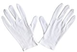 Meta-U Gros Soft White 100% coton Travail/Doublure Gants (5 paires)