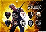 Metallica Limited To 200 Guitar Médiator Pick Display