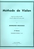 Méthode de violon, volume 3 : Changement de position 1ère et 3ème