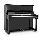 Minster Piano Droit Acoustique noir brillant - Livraison au RU uniquement