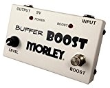 Morley Pedals MBB Pédale d'effet pour guitare basse Buffer Boost True Tone