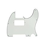 Musiclily 3 Ply Humbucking Electric Guitar Pickguard for Fender USA/Mexico Standard Telecaster Tele Humbucker HH, Parchment