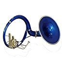 Nasir Ali Soubassophone B - Flat 53,3 cm Bell Tuba Couleur Bleue et finition laiton W/MP
