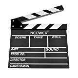 Neewer® 12''X11 '' / 30cm X 27cm Film Slateboard Clap en Bois Directeur
