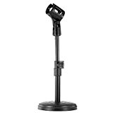 Neewer® 8 "/ 20cm Base Support de Microphone Stand avec Pince de Microphone