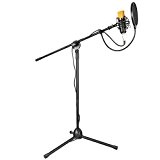 Neewer® Kit de Professionnel Studio Radio & Enregistrement Microphone à Condensateur et Support Comprend: (1) NW-700 Microphone à Condensateur + ...