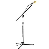 Neewer Kit® Professional microphone : Microphone à condensateur avec support pare-brise + trépied réglable en hauteur au sol en mousse avec ...