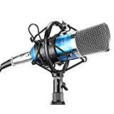 Neewer® NW-700 Micro Condensateur Filaire Microphone Professionel Studio Radio Record Kit Comprenant: (1) NW-700 Microphone à Condensateur Bleu+ (1) Support ...