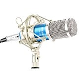 Neewer® NW-800 Microphone Kit Compris (1) NW-800 Professionel Micro à Condensateur + (1) Microphone Support Antichoc + (1) Bonnette Anti-vent ...