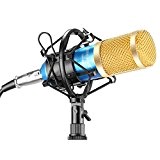 Neewer® NW-800 Microphone Micro Condensateur Professionel Enregistrement Studio Radio Kit comprenant (1) NW-800 Microphone à Condensateur + (1) Support de ...