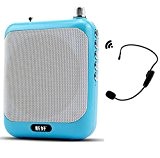 NEWGOOD Ultra Compact Voix Amplificateur avec Sans-fil Microphone Fort Son(More Than 500sqm), Plus Fonction de FM Radio, Lecteur De Musique, ...