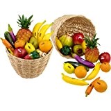 Nino VE36-NINO Meinl Pack de 36 Assortiment de Shakers Design Fruits/Légumes