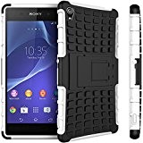 Nnopbeclik 2in1 Dual Layer Coque Sony Xperia Z3 Silicone [New] [Armor Séries] Protectrice Fine Et Élégante Rigide Back Cover Incassable ...