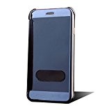 Nnopbeclik Fenêtre Miroir Coque Iphone 6 Silicone / Coque Iphone 6S Apple [New] Etui en Bonne Qualité Relier TPU + ...