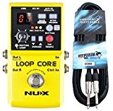 NUX Loop Core Guitare Looper Pédale de Machine avec Drum keepdrum Câble de guitare 3 m