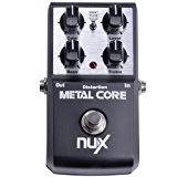 NUX METAL-CORE Pédale d'effet pour Guitare Noir