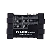 NUX PMS-2 MIDI Switcher Télécommande 6 Dispositifs 128 Presets Lock fonction Compact Portable