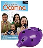 Ocarina Violet à 6 trous et quatre livres d'ocarinas dans un volume complet: Play your Ocarina Complete Guide