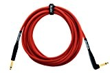 Orange - Câble pour Instrument professionnel 6 m/Jack Droit + Angle