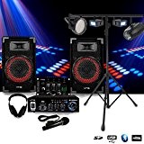 Pack SONO Complet DJ-PLAYER NIGHT + 2 STROBES + LEDPAR + AIRSHIP