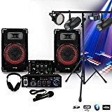 Pack SONO Complet DJ-PLAYER NIGHT + STROBES + LEDPAR + 2 AIRSHIP
