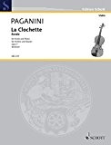 Partitions classique EULENBURG PAGANINI NICCOLÒ - LA CLOCHETTE OP. 7 - VIOLIN AND PIANO Violon