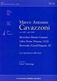 Partitions classique Il Levante editore CAVAZZONI M.A. - RECERCHARI MOTETTI CANZONI - LIBRO PRIMO Clavecin