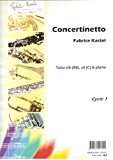 Partitions classique ROBERT MARTIN KASTEL F. - CONCERTINETTO, UT OU SIB Tuba