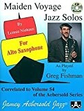 Partitions jazz&blues AEBERSOLD MAIDEN VOYAGE JAZZ SOLOS FOR ALTO SAX + CD Saxophone