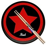 'Pearl pdr de 08sp Practice Drum Pad Pad d'entraînement 8 keepdrum 5 A Baguettes de Batterie
