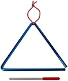 Percussion Plus PP955 Triangle 8" - Bleu