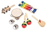 Performance Percussion PK07 Ensemble d'Instruments de percussion avec glockenspiel Multicolore