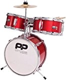 Performance Percussion PP150RD Kit 3 pièces batterie pour enfant Rouge