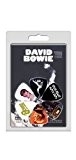 Perri's LP-DB2 Lot de 6 Médiators Assortis Motif David Bowie