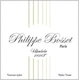 Philippe BOSSET Paris jeu de cordes Ukulélé 2828T OKU 2828T Titanium Nylon titane