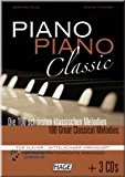 Piano Piano Classic mittelschwer - Les 100 plus belles Mélodies - [Notes Piano classique]