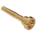 Pixnor Trompette embouchure de trompette cuivre remplacement 7C (or)