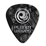 Planet Waves Médiators Planet Waves noirs, pack de 10, Heavy